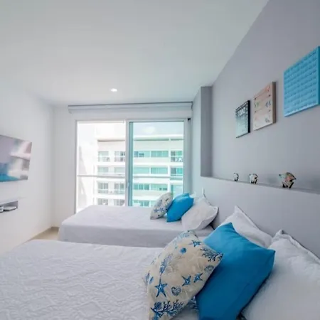 Apartamento 2mu-7 2 Bedroom Facing The Sea Cartagena